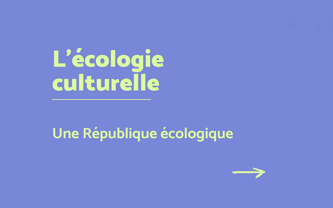 Une République écologique